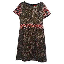 Robe Hugo Boss Multicolore en Polyester et Viscose Multicolore