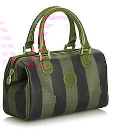 Fendi-Cartable Fendi Brown Pequin-Marron,Noir