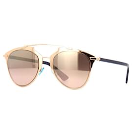 Christian Dior-Sunglasses-Blue,Golden