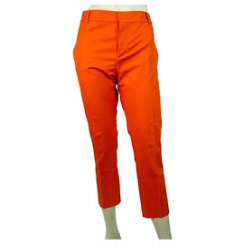 Dsquared2 Dsquared 2 D2 Orange Capri Cropped Hose Hose Größe 42 Orange