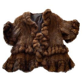 inconnue Jackets Brown