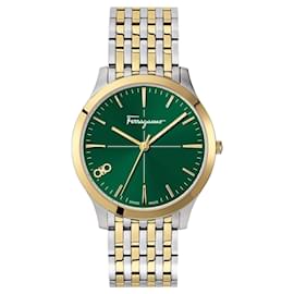 Salvatore Ferragamo-Slim Formal Watch-Metallic