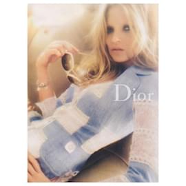 Christian Dior-¡RARO! Dior 2005 Chaqueta de pasarela Galliano Christian Dior Primavera / verano Kate Moss-Azul