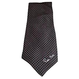 Pierre Cardin-cravate vintage en soie pierre cardin tb état-Rouge