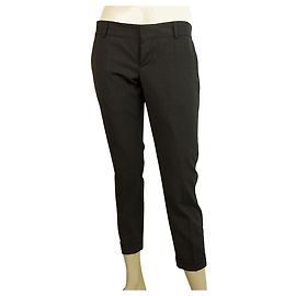 Dsquared2 Dsquared 2 D2 Graue Caprihose aus Schurwolle mit niedrigem Bund Gr 40 Anthrazitgrau