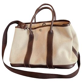 Hermès 30 cm Garden Party Bege