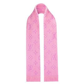 Louis Vuitton LV Sciarpa logomania nuovo Rosa