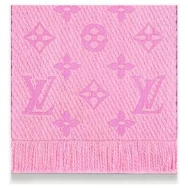 Louis Vuitton-LV Scarf logomania nuevo-Rosa