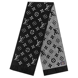 Louis Vuitton Sciarpa LV Logomania nuova Nero