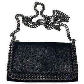 Stella Mc Cartney Stella McCartney Borsa a Tracolla Falabella in Pelle Nera Nero