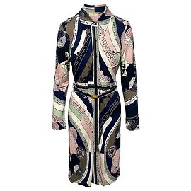 Tory Burch Constellation Midi Dress in Multicolor Viscose Multiple colors