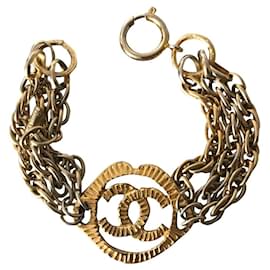 Chanel-Armbänder-Gold hardware