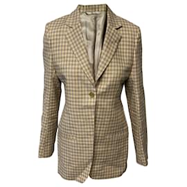 Autre Marque Acne Studios Blazer a quadretti in cotone multicolore Multicolore