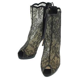 [Gebraucht] Christian Dior Stiefel Schwarz