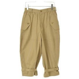 [Usado] Comme des Garcons 16AW AD2016 Calça Saruel com cinto de bainha Bege