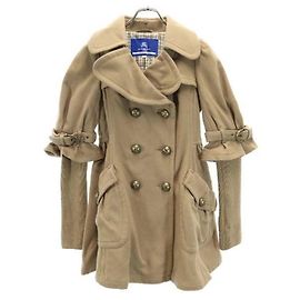 [Gebraucht] Burberry Blue Label 2WAY Erbsenmantel 38 Damen Beige Beige