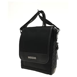 Burberry-[Used] BURBERRY BLACK LABEL ◆ Shoulder bag / Nylon / BLK-Black