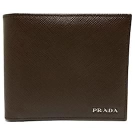 Prada-PRADA wallet-Brown