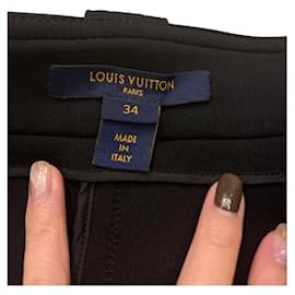 Louis Vuitton-MINIGONNA SPORTIVA IN JERSEY TECNICO-Nero