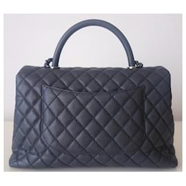 Chanel-Chanel coco handle bag-Grey