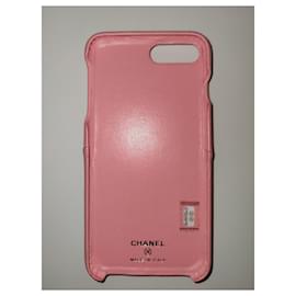 Chanel-19S Supporto per telefono rosa-Rosa