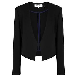 Veste courte noire Diane Von Furstenberg Noir