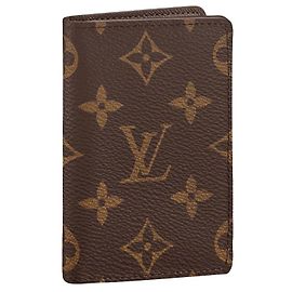 Louis Vuitton LV pocket organizer Mono Brown
