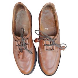 Autre Marque Derbies Regent en cuir marron 38 Marron