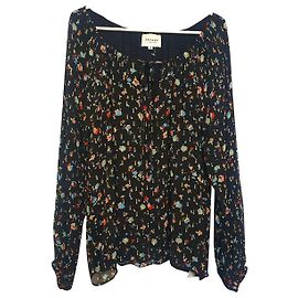 Blusa de seda SéZane Multicolor
