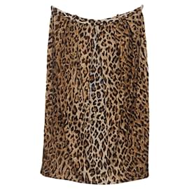 Jupe midi Marc Cain imprimé léopard Multicolore Imprimé léopard