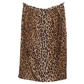 Marc Cain Leopard Print Midi Skirt Multiple colors Leopard print