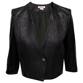 Helmut Lang Shy Jacket in Black Cotton Black