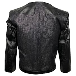 Helmut Lang-Helmut Lang Shy Jacket in Black Cotton-Black