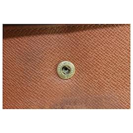 Louis Vuitton-Monogram Bifold Men's Wallet Marco Florin Slender Multiple 6lz1028-Other