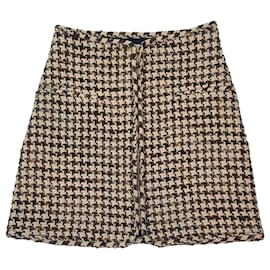 Sandro-Skirts-Brown,Multiple colors,Beige
