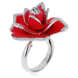 Anello con diamante Roberto Coin Altro