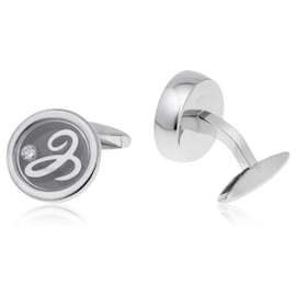 Chopard-Chopard Happy Diamonds gold cufflinks with diamonds-Other