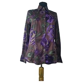 Camisa Etro de algodón multicolor Talla 42 Multicolor