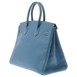 Hermès-HERMES BIRKIN-Bleu