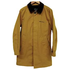 Chanel-[Used] BACK CHANNEL VENTILE BALMACAAN COAT Size: M Color: yellow series-Brown