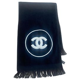 Chanel Echarpes Noir Blanc