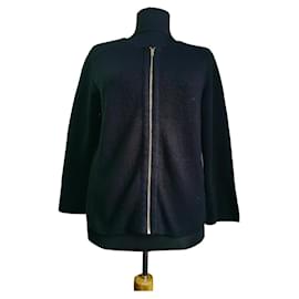 Filippa K Strickjacke Schwarz Baumwolle Viscose M Schwarz