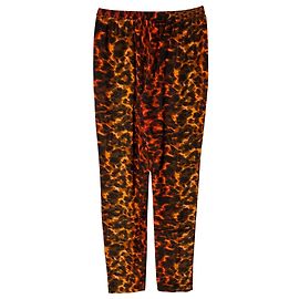 Stella Mc Cartney Pantalones Stella McCartney con estampado de leopardo en seda multicolor Otro Impresión de pitón