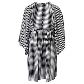 Michael Kors-Michael Kors Checkered Dress in Multicolor Viscose-Other,Python print
