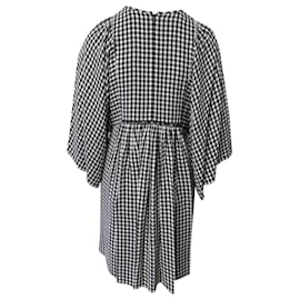 Michael Kors-Michael Kors Checkered Dress in Multicolor Viscose-Other,Python print