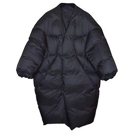 Casaco acolchoado preto de Rick Owens Preto