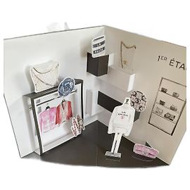 Chanel Modell 3D 19 Cambon Weiß