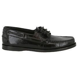 Mocassini in pelle da uomo Saint Laurent Nero