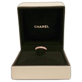 Chanel-Coco Crush beige gold and diamonds-Beige