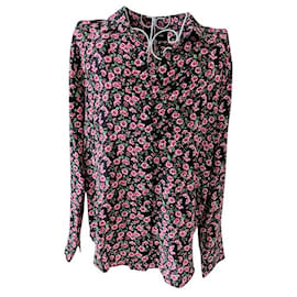 The Kooples La camicia di seta Kooples Nero Rosa